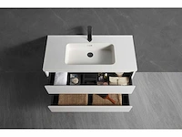 Mawialux badmeubelset 100cm - mat wit - afbeelding 4 van  10