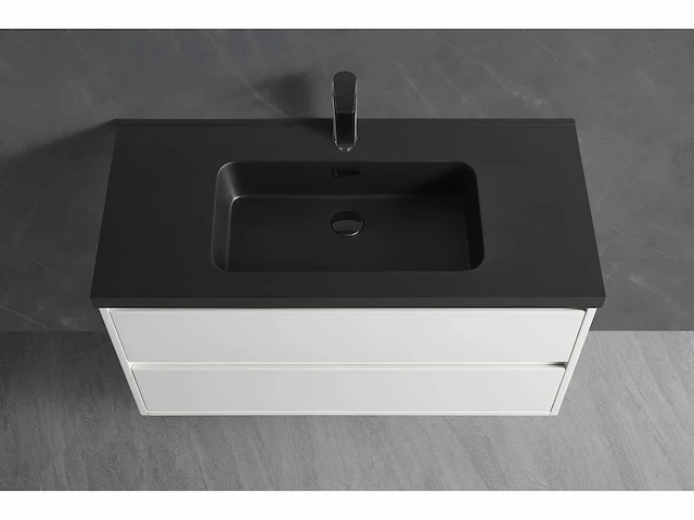 Mawialux badmeubelset 100cm - mat wit - afbeelding 6 van  10