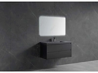 Mawialux badmeubelset 100cm - mat zwart - afbeelding 5 van  11