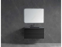 Mawialux badmeubelset 100cm - mat zwart - afbeelding 1 van  11