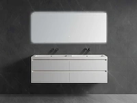 Mawialux badmeubelset 160cm - mat wit - afbeelding 1 van  8