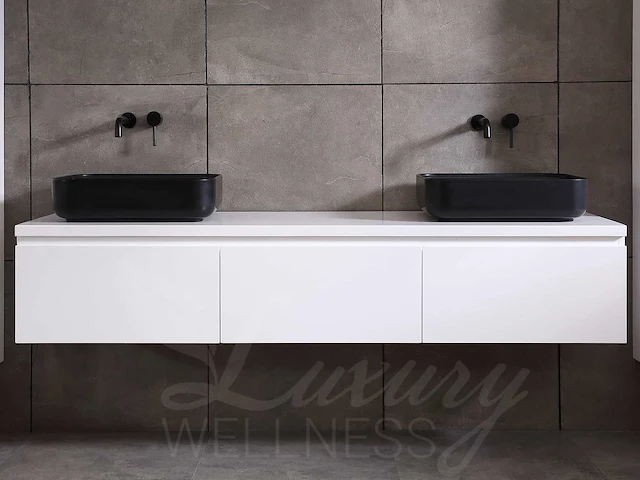 Mawialux badmeubelset mat wit 150 of 180cm keuze - afbeelding 6 van  42