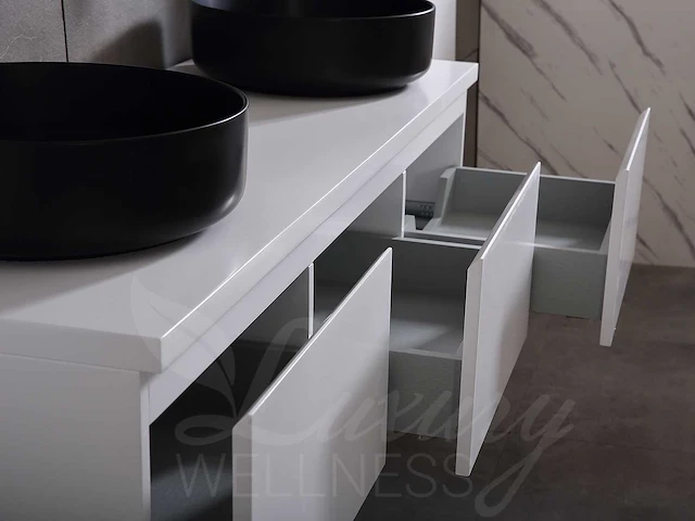 Mawialux badmeubelset mat wit 150 of 180cm keuze - afbeelding 20 van  42