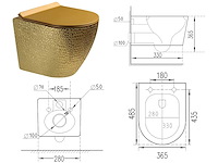 Mawialux design inbouw wandcloset met closetzitting - afbeelding 4 van  7