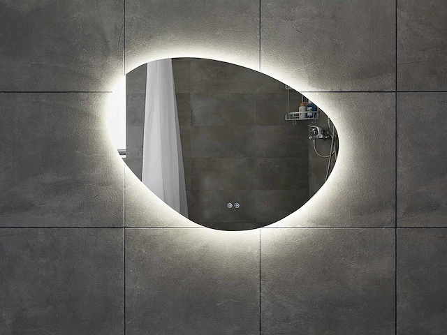 Mawialux design led spiegel 100/120/140cm keuze - afbeelding 9 van  12