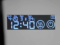 Mawialux design led spiegel organisch (diverse maten) - afbeelding 5 van  8