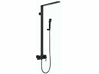 Mawialux design opbouw regendoucheset - mat zwart - afbeelding 1 van  10