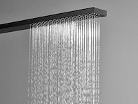 Mawialux design opbouw regendoucheset - mat zwart - afbeelding 6 van  10