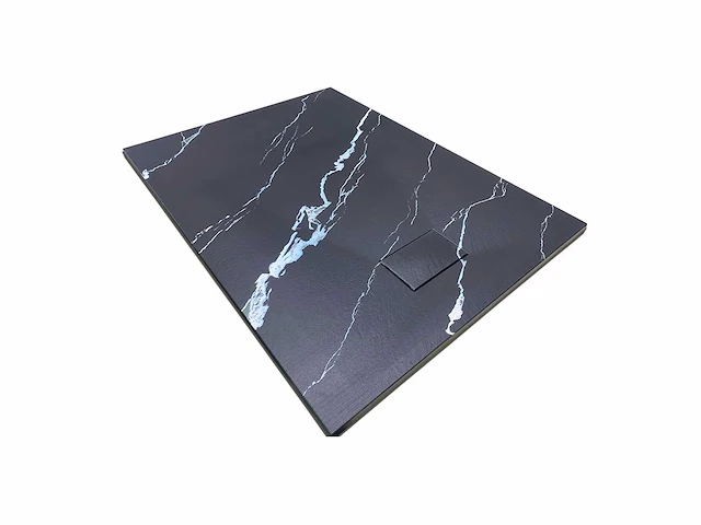 Mawialux douchebak 120x90cm (mat zwart of zwart marmer) - afbeelding 1 van  5
