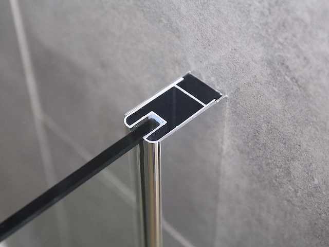 Mawialux douchewand 100cm - chroom - afbeelding 10 van  11