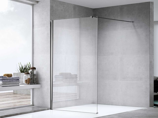 Mawialux douchewand 120cm - chroom - afbeelding 1 van  11