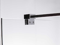 Mawialux douchewand 120cm - chroom - afbeelding 5 van  11