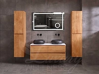 Mawialux eikenhout badkamermeubel 120cm (eiken natural) - afbeelding 45 van  47