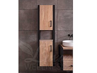 Mawialux eikenhout badkamermeubel 150cm met 2 hangkasten - afbeelding 16 van  30