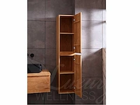 Mawialux eikenhout badmeubelset 2-persoons 140cm - natural - afbeelding 10 van  18