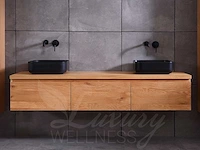 Mawialux eikenhout badmeubelset (zonder hangkast) 150 of 180cm (in 4 kleuren mogelijk) - afbeelding 3 van  28