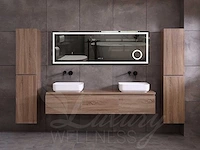 Mawialux eikenhout badmeubelset (zonder hangkast) 150 of 180cm (in 4 kleuren mogelijk) - afbeelding 23 van  28