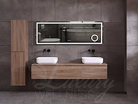 Mawialux eikenhout badmeubelset (zonder hangkast) 150 of 180cm (in 4 kleuren mogelijk) - afbeelding 22 van  28