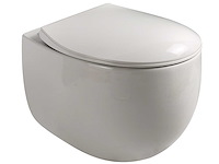 Mawialux hangend rimless toilet - glans wit - afbeelding 1 van  6