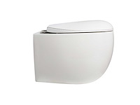 Mawialux hangend rimless toilet - glans wit - afbeelding 2 van  6