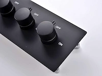 Mawialux inbouw doucheset met ledverlichting - okapi - mat zwart - afbeelding 4 van  27