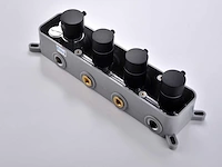 Mawialux inbouw doucheset met ledverlichting - okapi - mat zwart - afbeelding 6 van  27