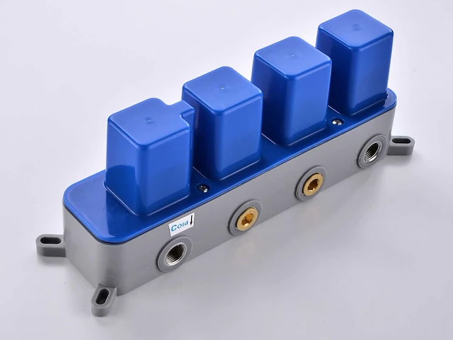 Mawialux inbouw doucheset met ledverlichting - okapi - mat zwart - afbeelding 8 van  27