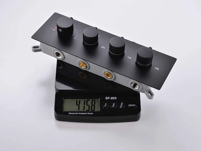 Mawialux inbouw doucheset met ledverlichting - okapi - mat zwart - afbeelding 26 van  27