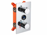 Mawialux inbouw regendouche - digitaal display - chroom - afbeelding 2 van  4