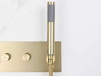 Mawialux inbouw regendouche - digitaal display - geborsteld goud - afbeelding 9 van  33