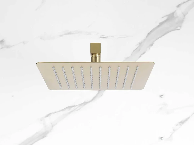 Mawialux inbouw regendouche - digitaal display - geborsteld goud - afbeelding 11 van  33
