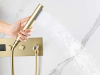 Mawialux inbouw regendouche - digitaal display - geborsteld goud - afbeelding 19 van  33