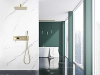 Mawialux inbouw regendouche - digitaal display - geborsteld goud - afbeelding 25 van  33