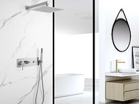 Mawialux inbouw regendouche - digitaal display - rvs - afbeelding 3 van  8