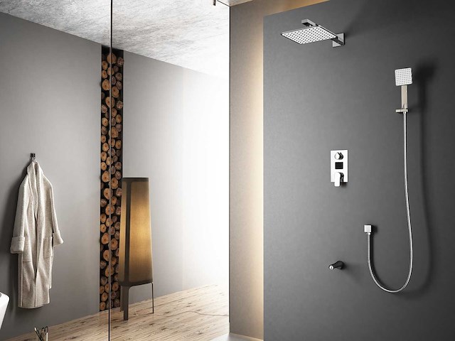 Mawialux inbouw regendouche chroom - digitaal display - afbeelding 5 van  12