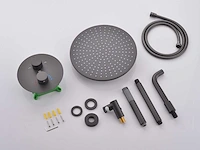 Mawialux inbouw regendouche gunmetal grey - afbeelding 8 van  13