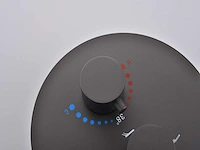 Mawialux inbouw regendouche gunmetal grey - afbeelding 10 van  13