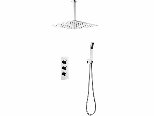 Mawialux inbouw regendouche (keuze uit chroom of rvs) - afbeelding 12 van  28