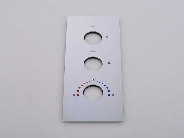 Mawialux inbouw regendouche (keuze uit chroom of rvs) - afbeelding 2 van  28