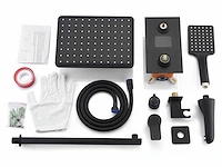 Mawialux inbouw regendouche mat zwart - digitaal display - afbeelding 7 van  8