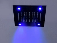 Mawialux inbouw regendouche met bluetooth mat zwart - afbeelding 5 van  18