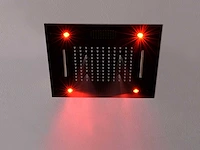 Mawialux inbouw regendouche met bluetooth mat zwart - afbeelding 6 van  18