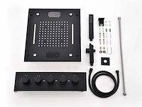 Mawialux inbouw regendouche met bluetooth mat zwart - afbeelding 12 van  18