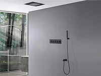 Mawialux inbouw regendouche met bluetooth mat zwart - afbeelding 17 van  18