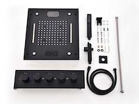 Mawialux inbouw regendouche met bluetooth mat zwart - afbeelding 12 van  18