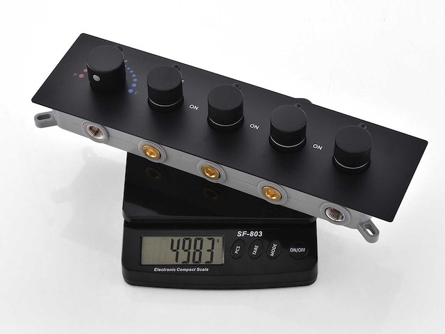 Mawialux inbouw regendouche met bluetooth mat zwart - afbeelding 13 van  18