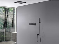 Mawialux inbouw regendouche met bluetooth mat zwart - afbeelding 17 van  18