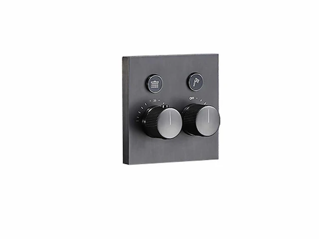 Mawialux inbouw regendouche met (mat zwart of gunmetal grey) - afbeelding 2 van  14
