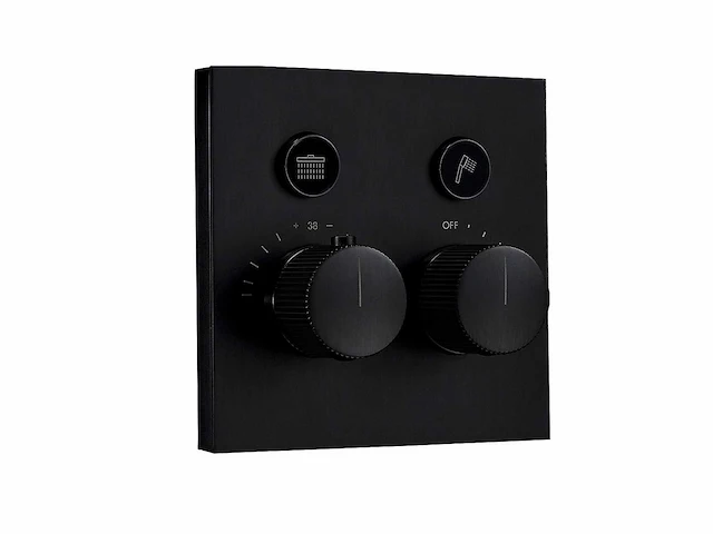 Mawialux inbouw regendouche met (mat zwart of gunmetal grey) - afbeelding 9 van  14