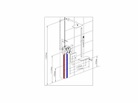 Mawialux inbouw regendouche met (mat zwart of gunmetal grey) - afbeelding 13 van  14